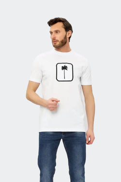 Palm Tree T-Shirt-White
