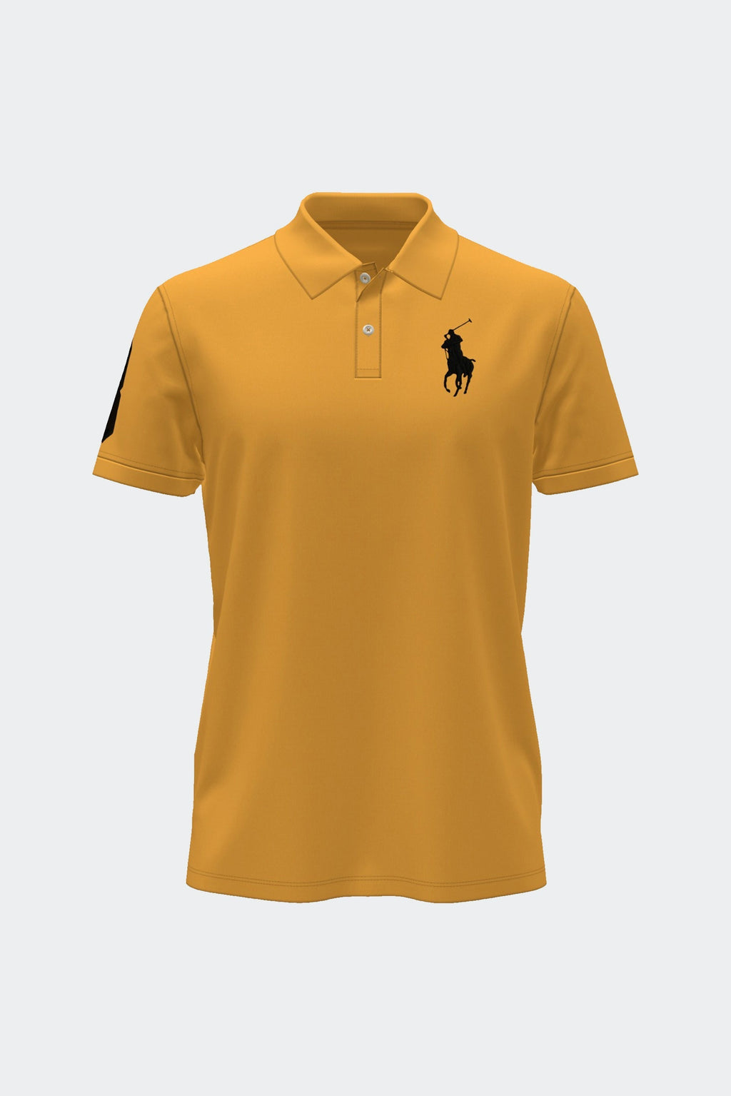 Signature Republica Embroidered Polo Shirt-Yellow