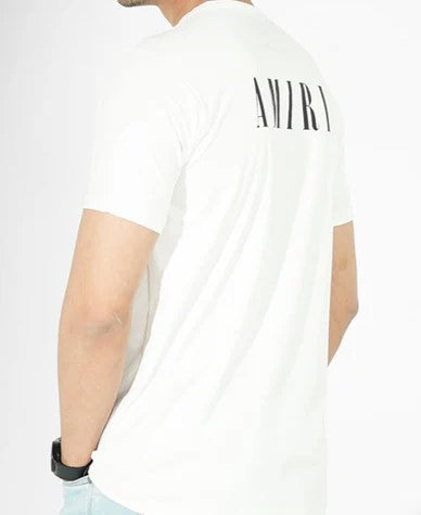 Aurora Logo-Print Cotton T-Shirt – White