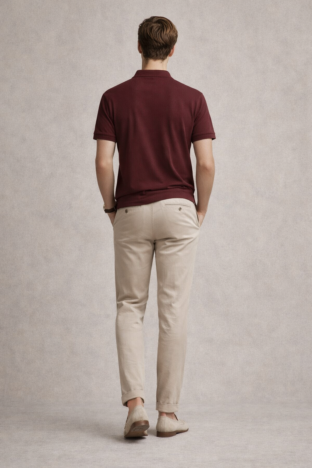 Signature Polo Shirt-Mehroon