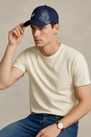 Branded Trucker Cap- Blue