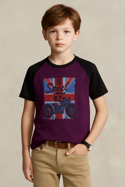 Speed Racer 62 T-Shirt- Purple & Black