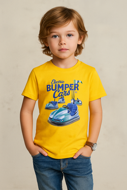 Bumper Car T-Shirt- Yellow