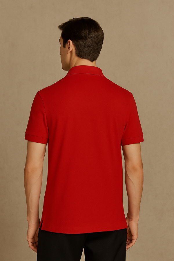 Bravos Polo Shirt- Red