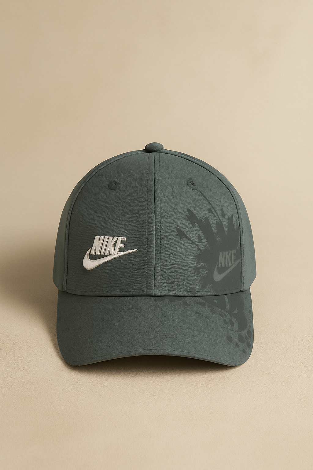 Branded Trucker Cap- Grey
