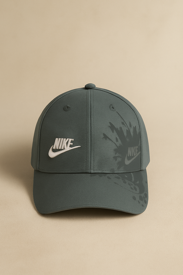 Branded Trucker Cap- Grey