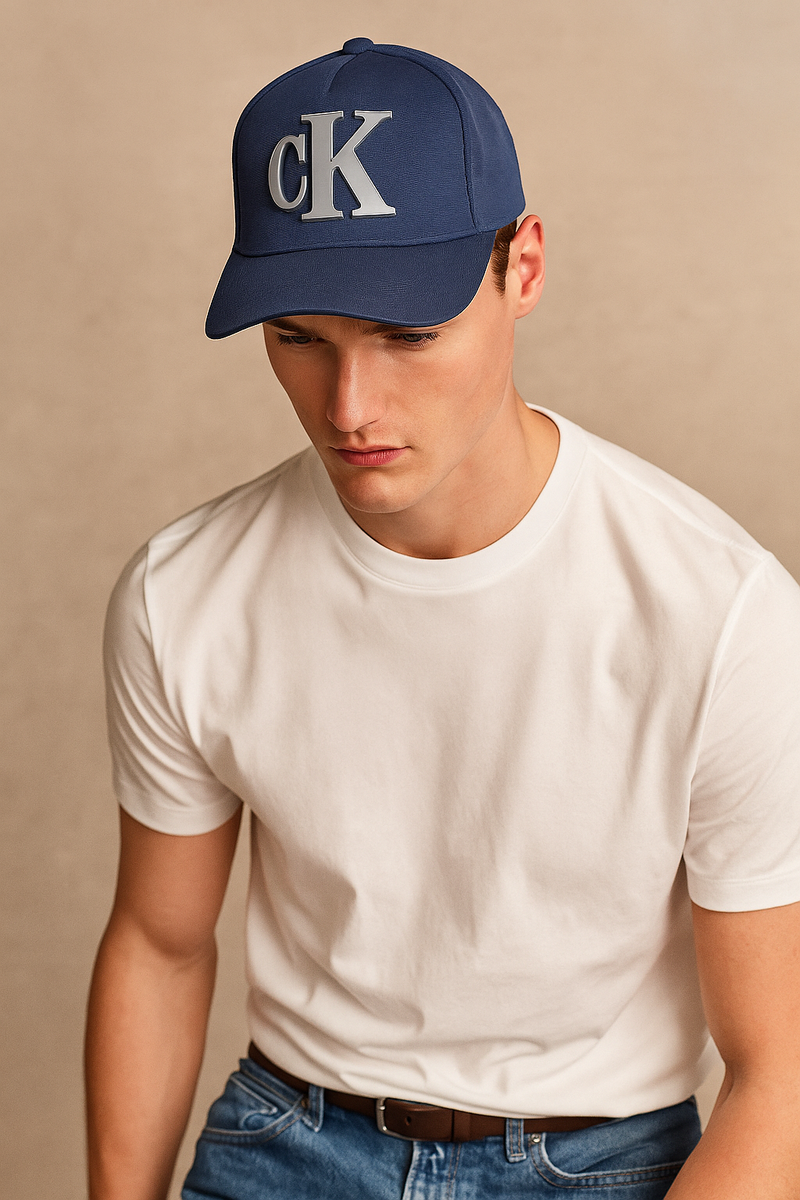Cotton Twill Cap- Blue