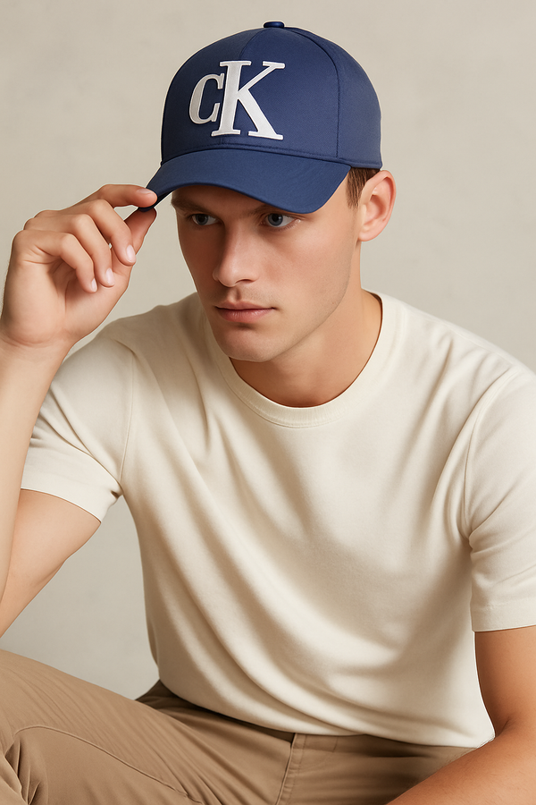 Cotton Twill Cap- Blue