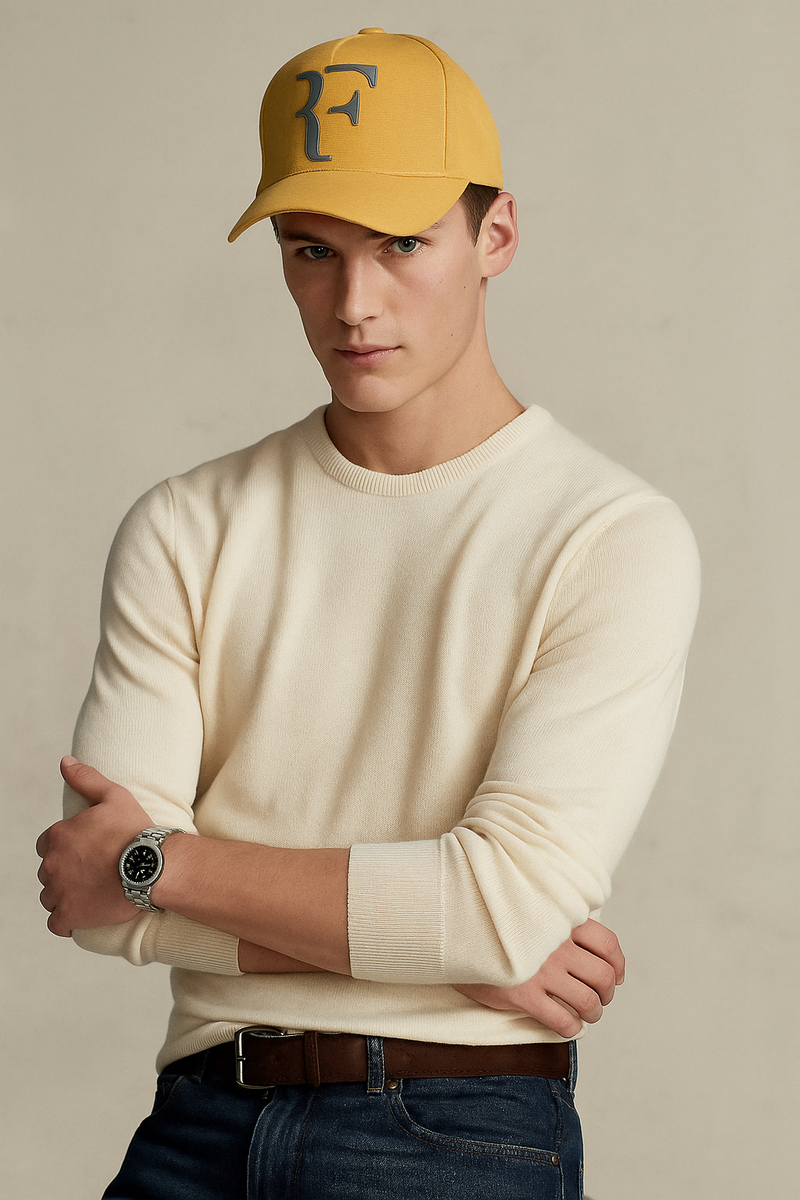 RF Cap- Mustard