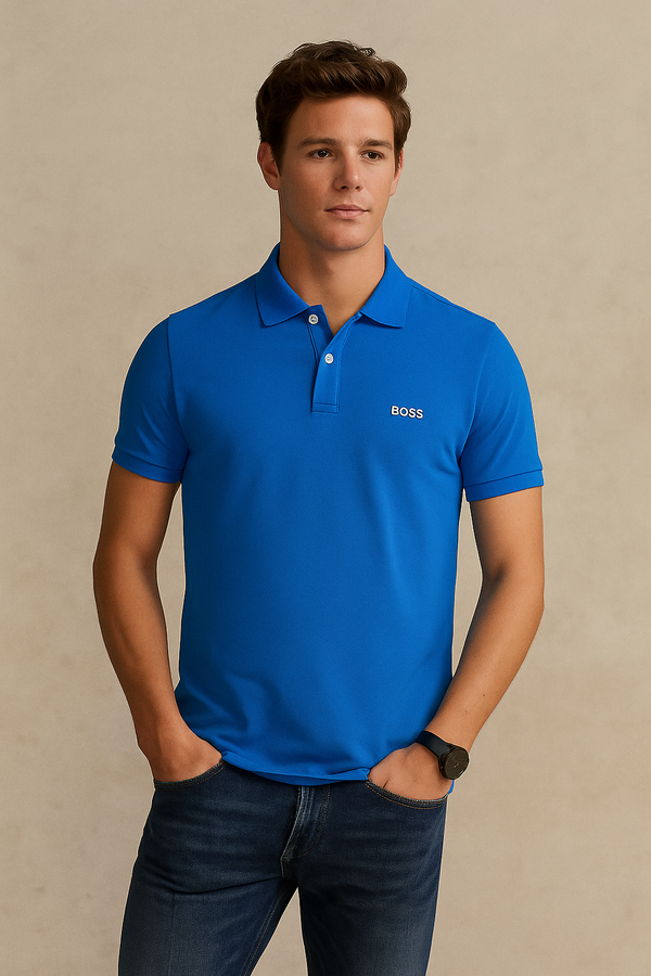 Bravos Polo Shirt- Blue