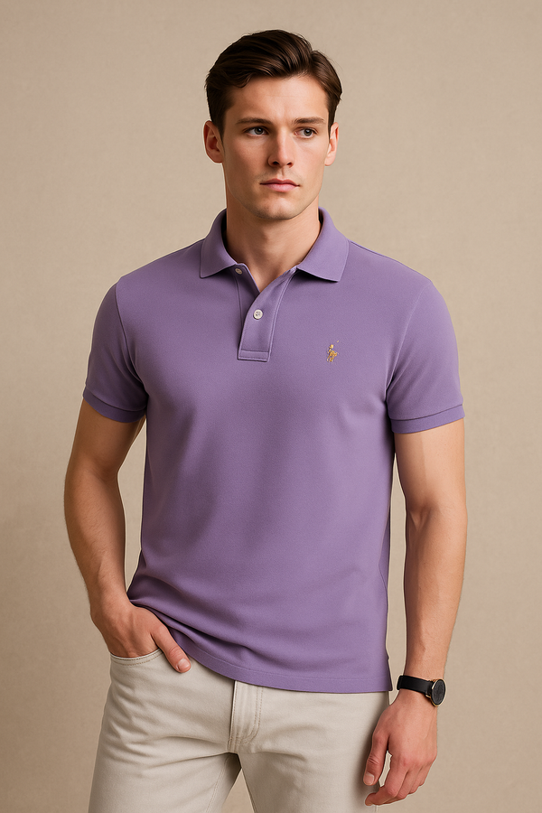 Florencio Polo Shirt-cactus purple