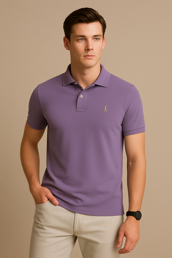 Florencio Polo Shirt-cactus purple