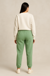 Women's Winter Fleece Trouser-Sea Green