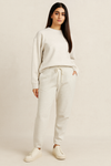 Women's Winter Fleece Trouser-White Heather
