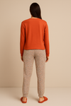 Stripe Pyjama Pant- Red