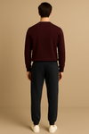 Winter Fleece Trousers for Men- Navy Heather