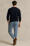 Winter Fleece Trousers for Men- Blue Heather