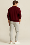 Winter Fleece Trousers for Men- Heather Grey