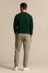 Winter Fleece Trousers for Men- Light Green