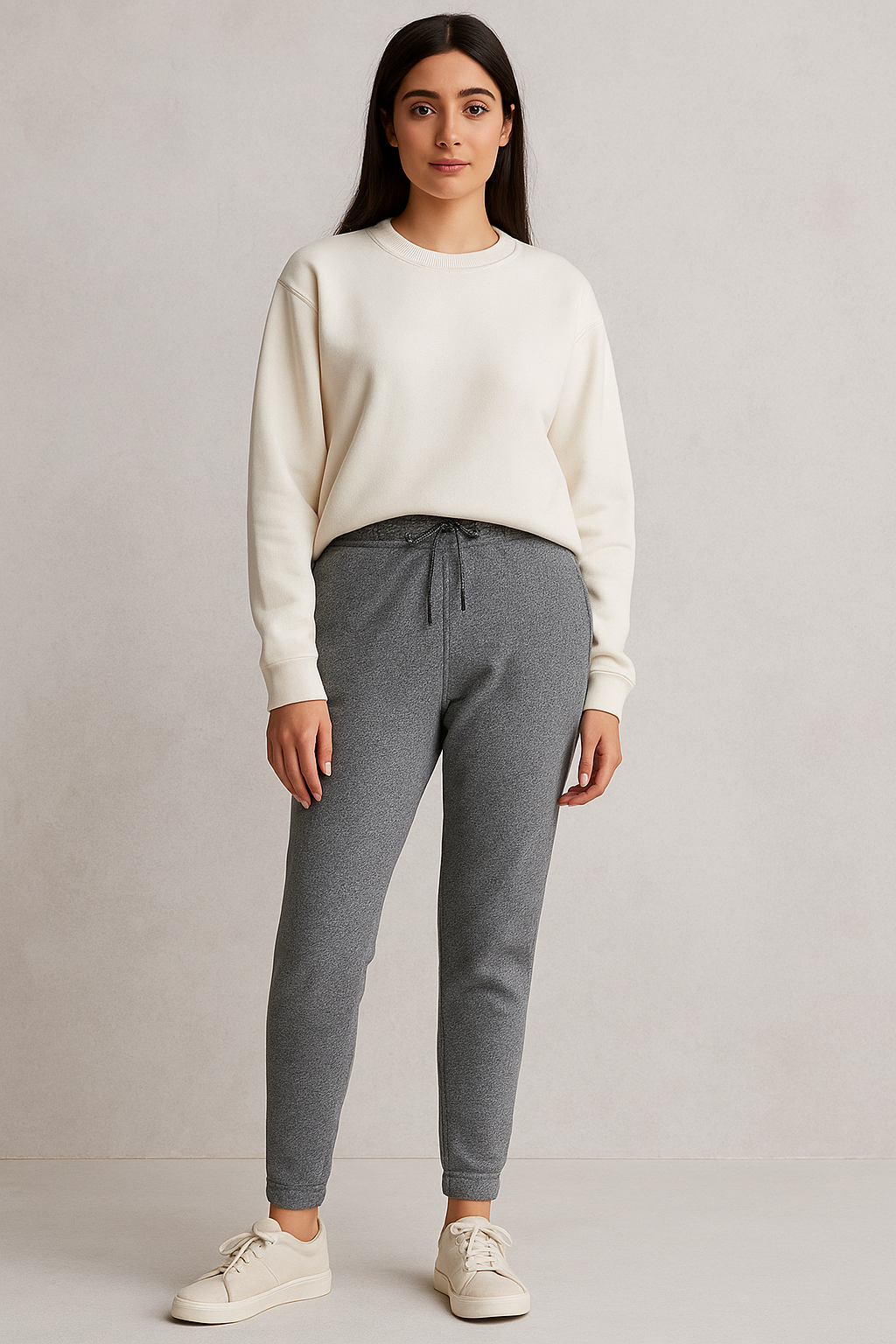 Women's Winter Fleece Trouser- Charcoal Grey
