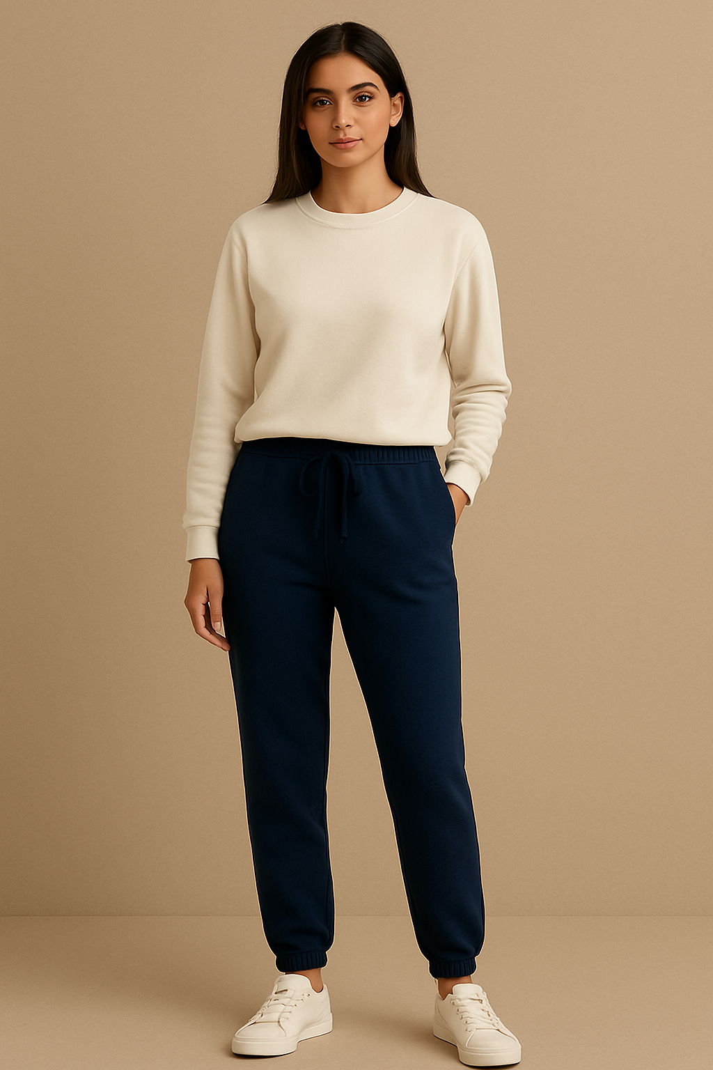 Women's Winter Fleece Trouser- Dark Navy