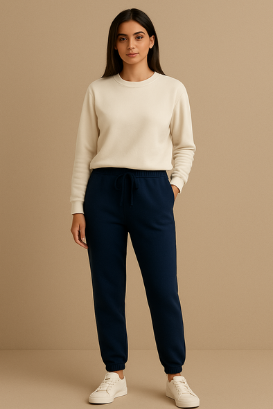 Women's Winter Fleece Trouser- Dark Navy