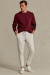 Winter Fleece Trousers for Men- White