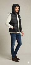 Men's Bogner Sleeveless puffer jacket - Black
