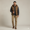 Men's Bogner Sleeveless puffer jacket - Brown