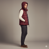 Men's Bogner Sleeveless puffer jacket - Red