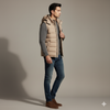 Men's Bogner Sleeveless puffer jacket - Beige