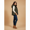 Women's Bogner Sleeveless puffer jacket - Olive Green