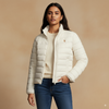 Women's Puffer Jacket -White