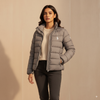 Women's Puffer Jacket -  Grey