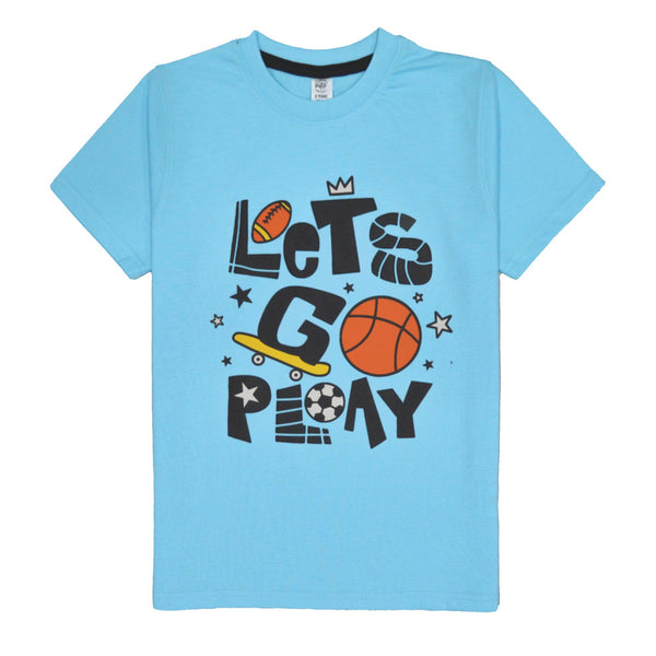 Let's Go Play- Light Blue