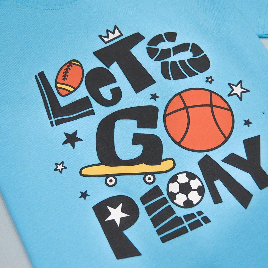 Let's Go Play- Light Blue