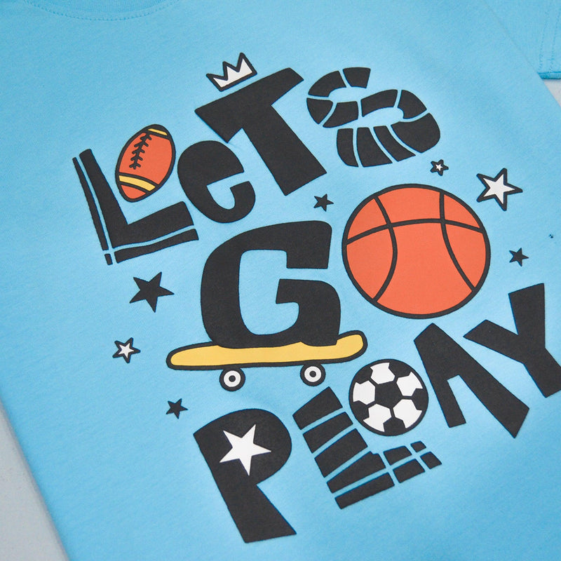Let's Go Play- Light Blue