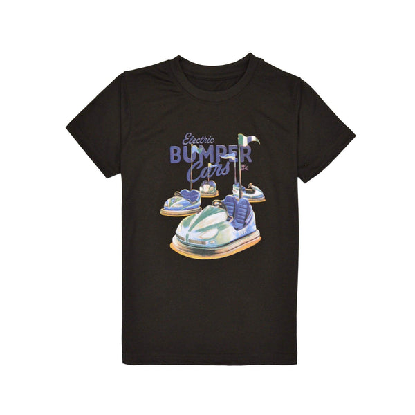 Bumper Car T-Shirt- Dark Brown