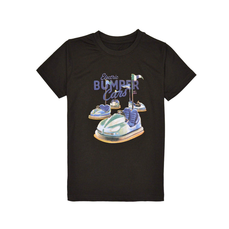 Bumper Car T-Shirt- Dark Brown