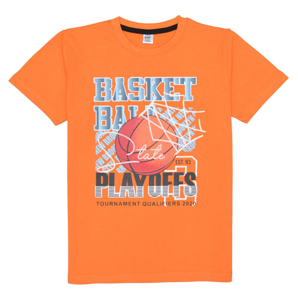 Basket-Ball T-Shirt- Orange