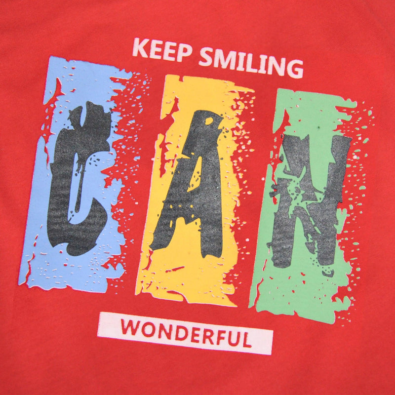 CAN Wonderful T-Shirt- Red