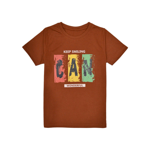 CAN Wonderful T-Shirt- Burnt Orange