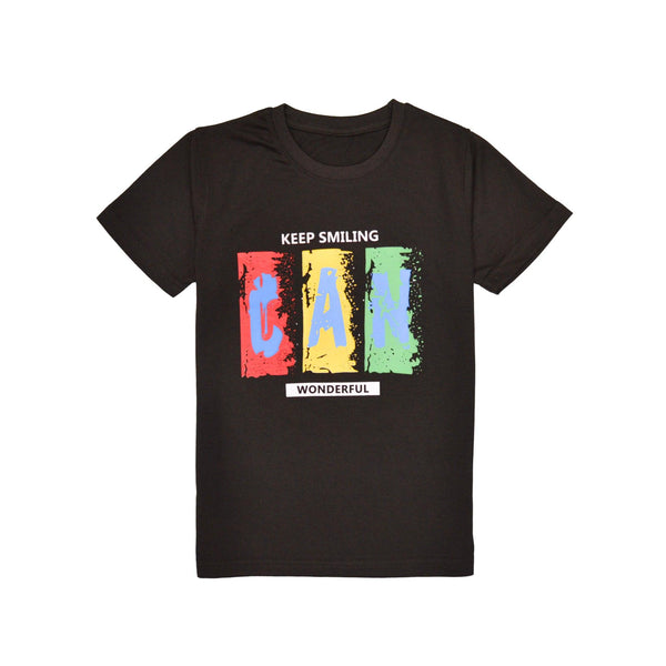 CAN Wonderful T-Shirt- Dark Brown