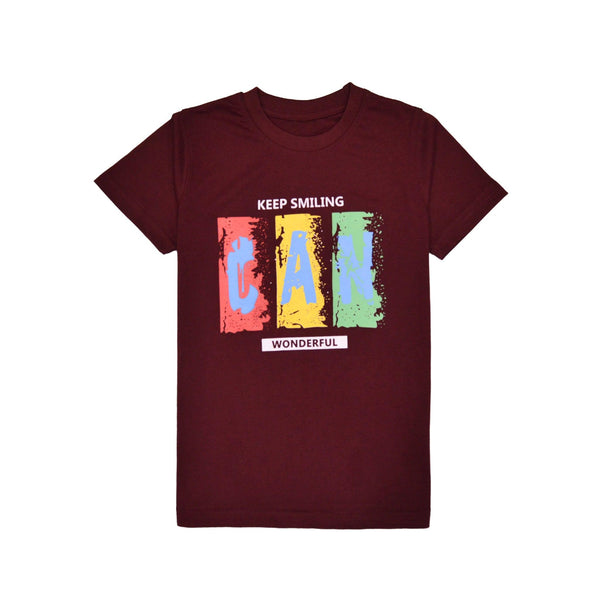 CAN Wonderful T-Shirt- Maroon