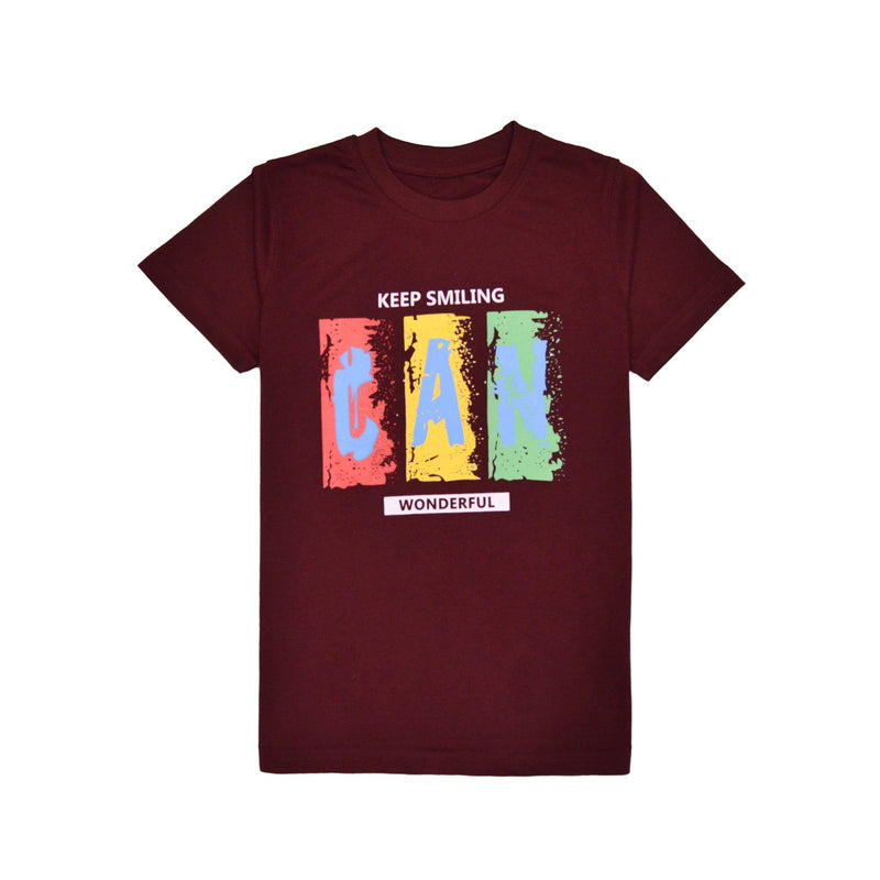 CAN Wonderful T-Shirt- Maroon