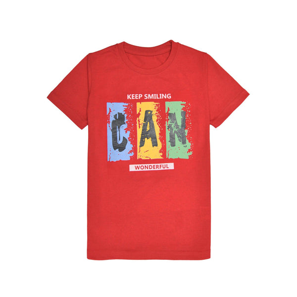 CAN Wonderful T-Shirt- Red