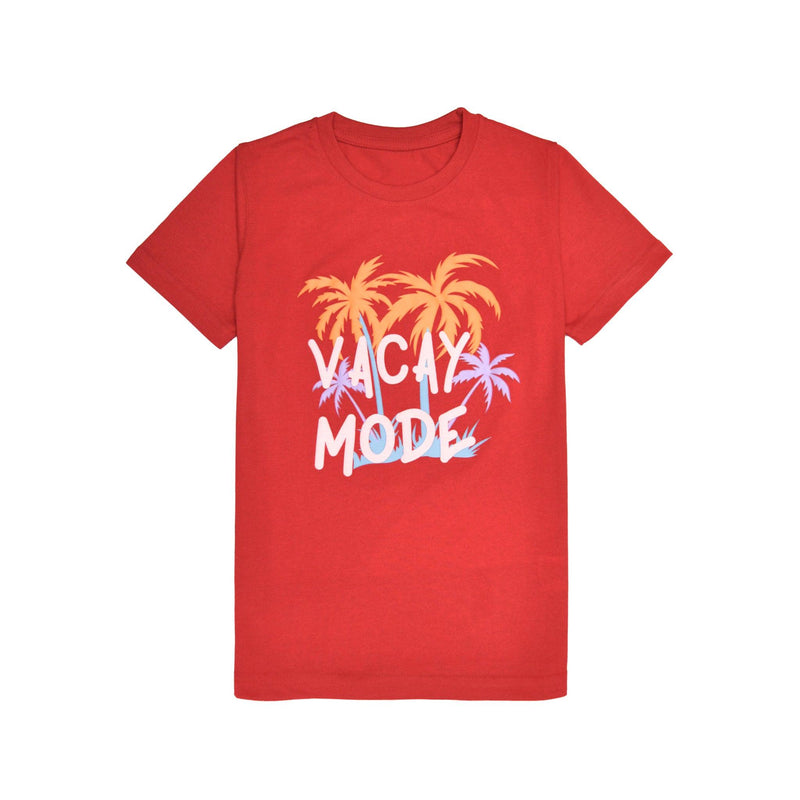 VACAY MODE T-Shirt- Red