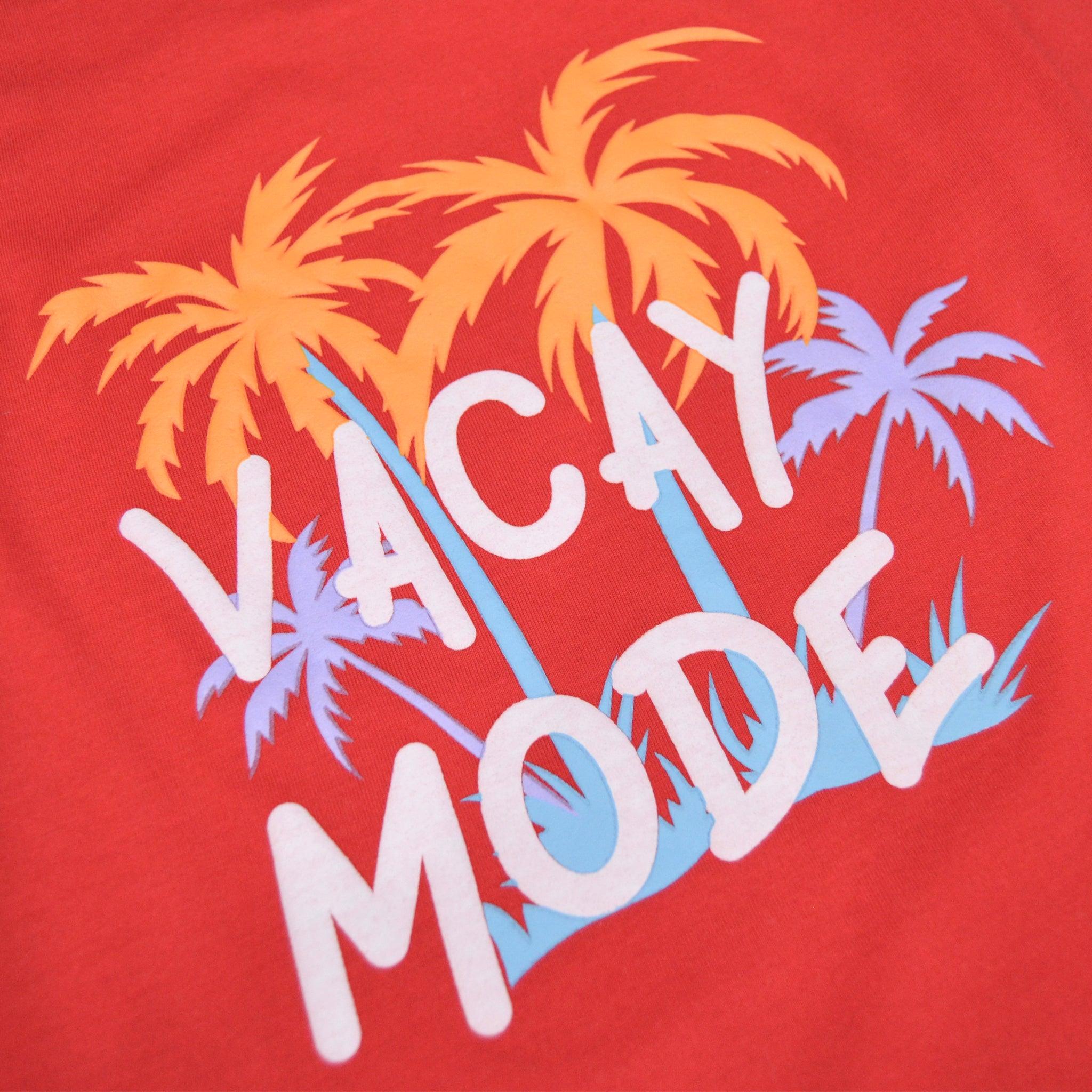 VACAY MODE T-Shirt- Red